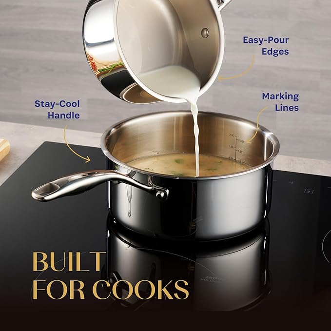 7 Set Stainless Steel Pots