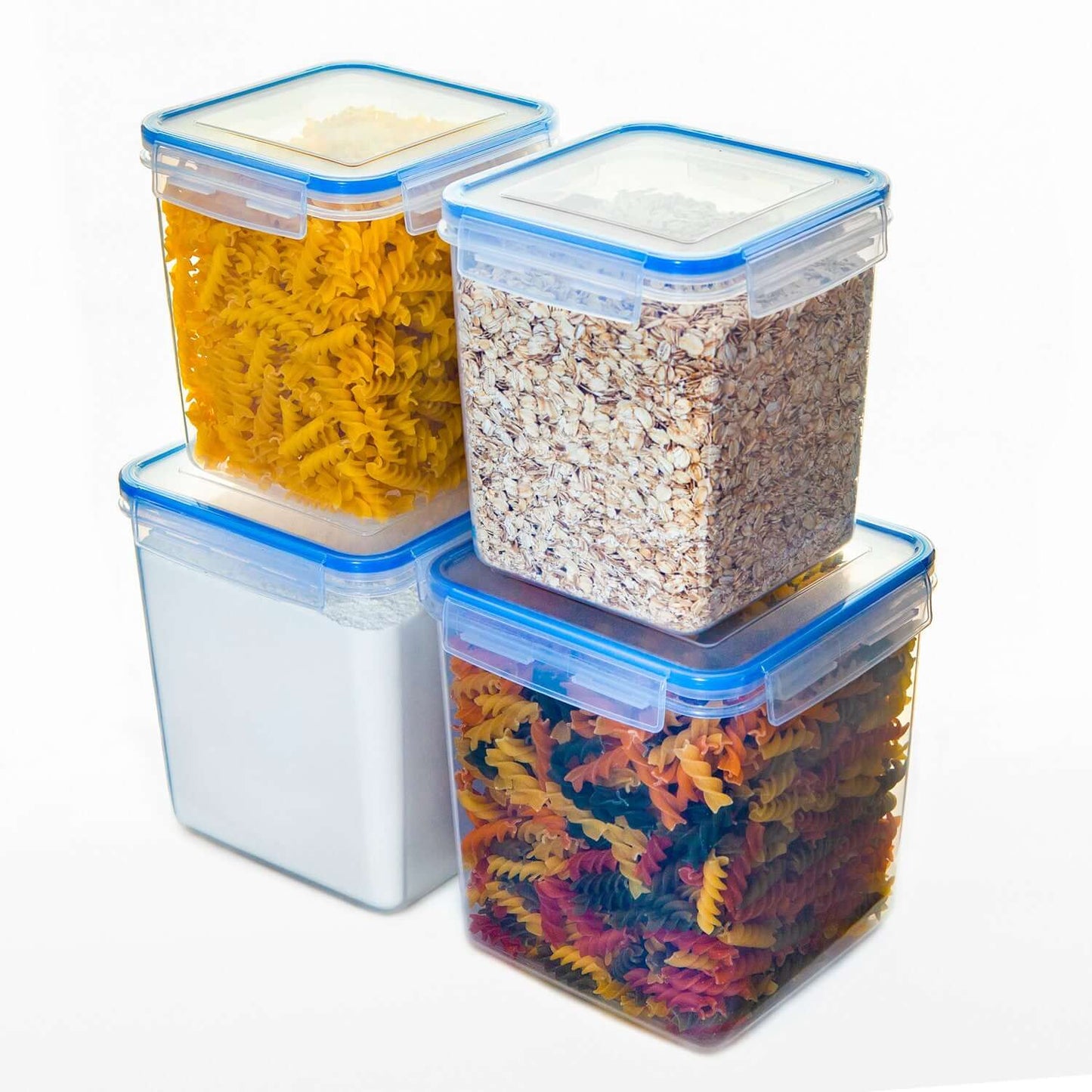 Melzware - 4 Piece Large Airtight Food Storage Container Set - Melzware